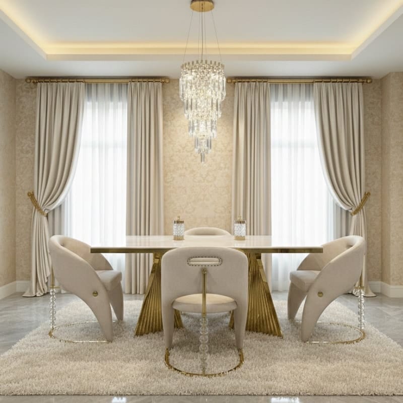 Dining Table Sets – Stylish & Functional Dining Solutions – F I INTERIORS