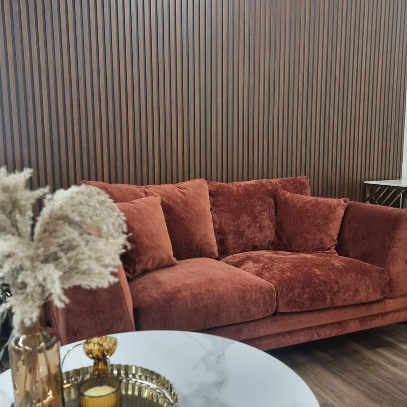 WPC Wood Effect Slatted Wall Panels F I INTERIORS