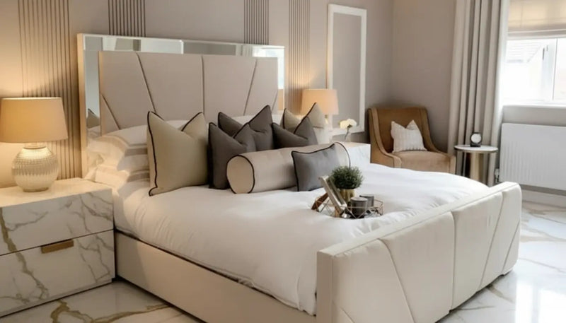 Isla Mirrored Bed Frame – Bespoke Handmade Design F I L