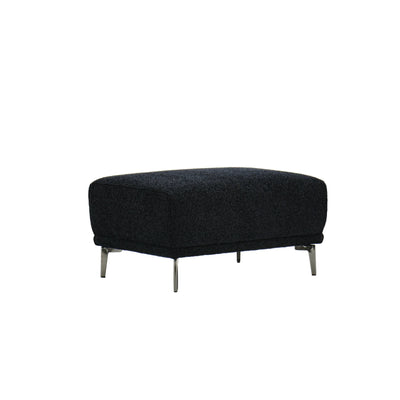 Aluxo Albany Sofa Range in Black Lux Boucle Fabric