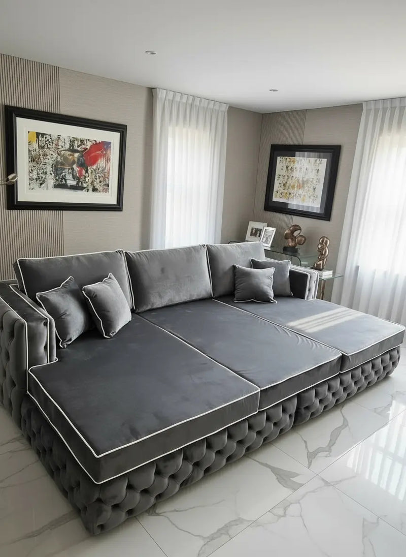 Armenia Cinema Sofa  Luxury Chesterfield Design Meets Modern Home Cinema Comfort saeed