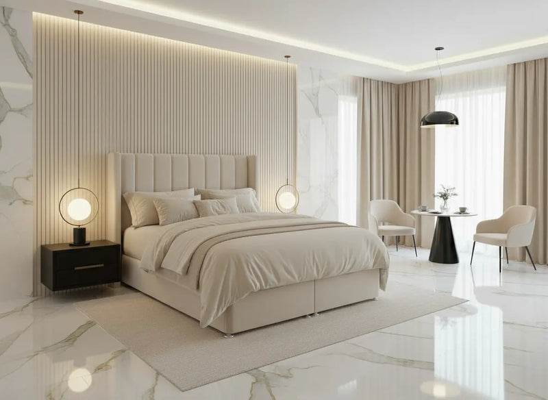 ROMA Divan Gaslift Bed – Bespoke Storage Options BESPOKEZ