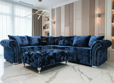 Chelsea Crushed Velvet Sofa Range – Bespoke Luxury velvetsofa