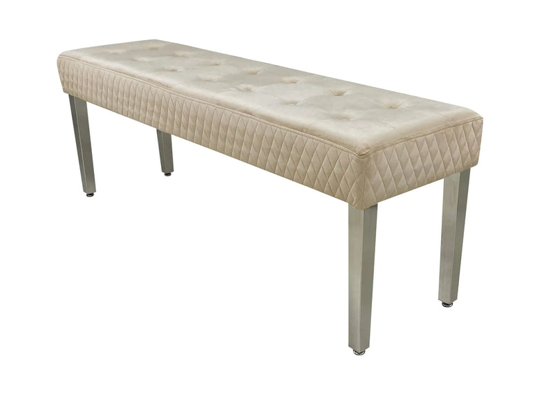 Majestic Upholstered Bench – 140 cm, Available in Multiple Colours furnish 365