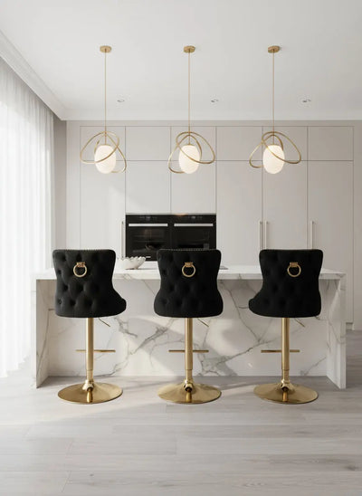 Victoria Barstool Ring Knocker F I INTERIORS