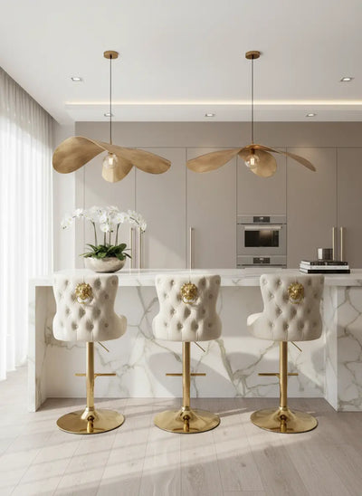 Victoria Barstool Lion Knocker F I INTERIORS