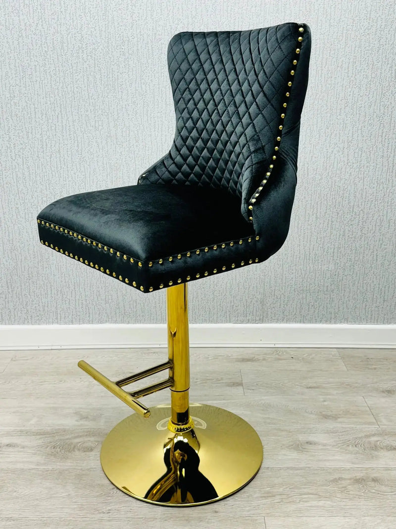 Victoria Barstool Lion Knocker F I INTERIORS