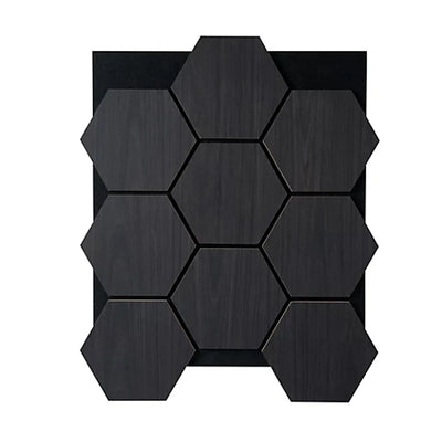 Hexagon Wood Acoustic Wall Panels