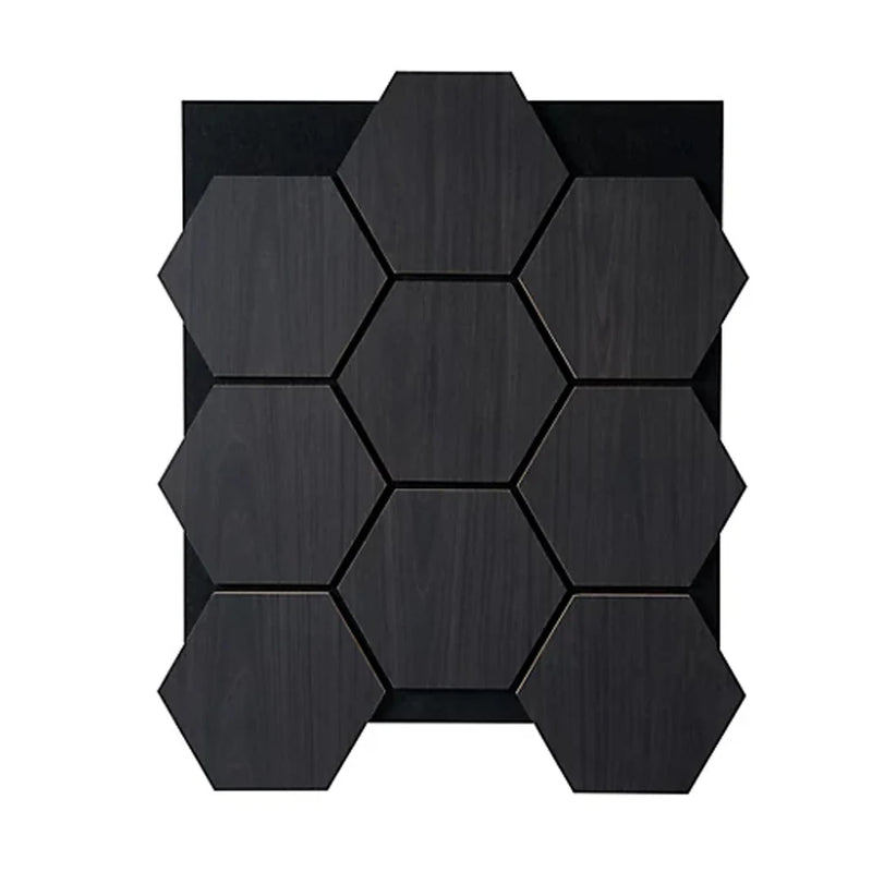 Hexagon Wood Acoustic Wall Panels