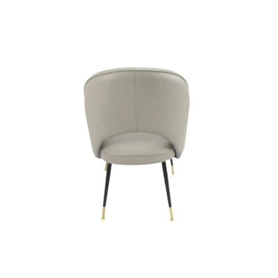 Venice Pu Grey Dining Chair - Set Of 2