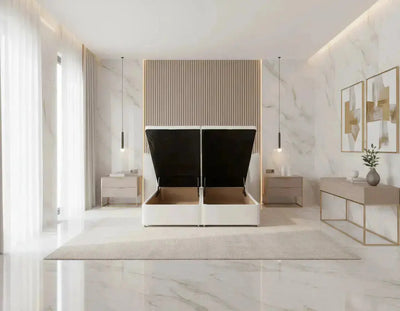 ROMA Divan Gaslift Bed – Bespoke Storage Options BESPOKEZ