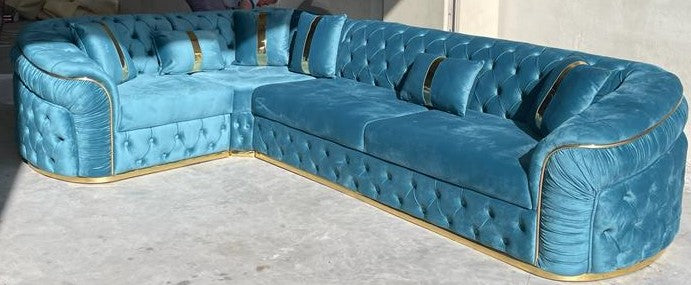 Ambassador Corner Sofa Range Plush Velvet