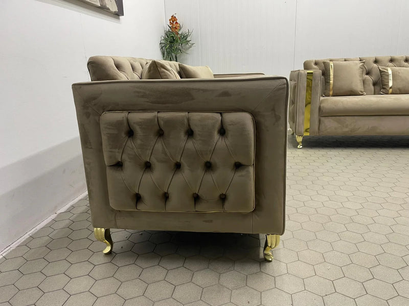 Harrington 3+2 Seater Plush Velvet Sofa Range