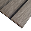 Premium Acoustic Wood Veneer WIDE SLAT Wall Panels - 3-sided - 240cm x 30cm (2 pack)