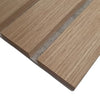 Premium Acoustic Wood Veneer WIDE SLAT Wall Panels - 3-sided - 240cm x 30cm (2 pack)