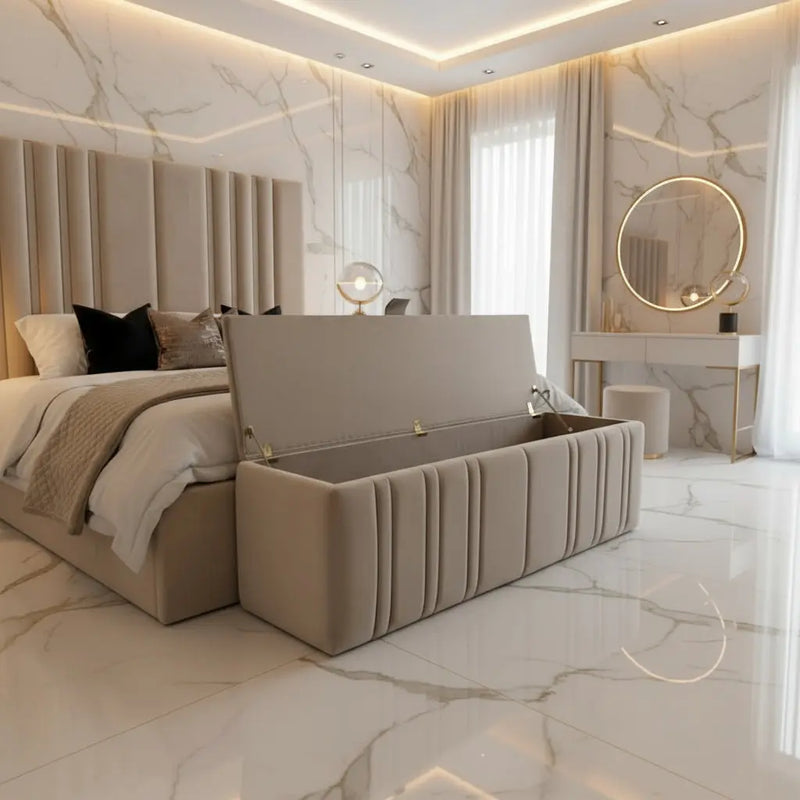 Rosie Ottoman Storage Box FIL