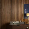 Premium Acoustic Wood Veneer WIDE SLAT Wall Panels - 3-sided - 240cm x 30cm (2 pack)