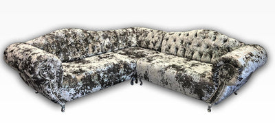 FABRAGE LUSTRO CRUSHED VELVET SOFA RANGE