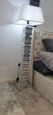 Crushed Diamond Layers Floor Lamp