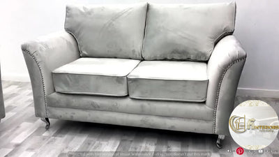 Abbey Velvet Sofa Range