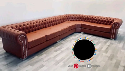 Richmond Chesterfield Velvet/Leather Sofa Range