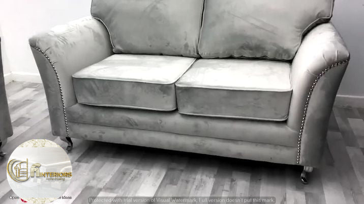 Abbey Velvet Sofa Range