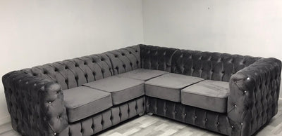 Knightsbridge Velvet Sofa Range