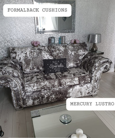 CHELSEA LUSTRO CRUSHED VELVET SOFA RANGE