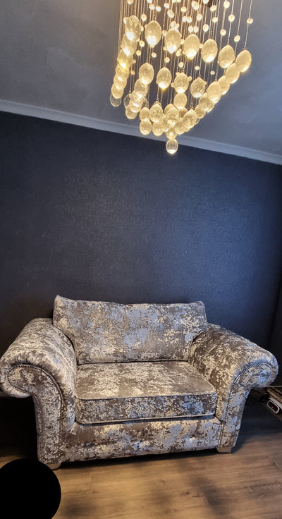 CHELSEA LUSTRO CRUSHED VELVET SOFA RANGE