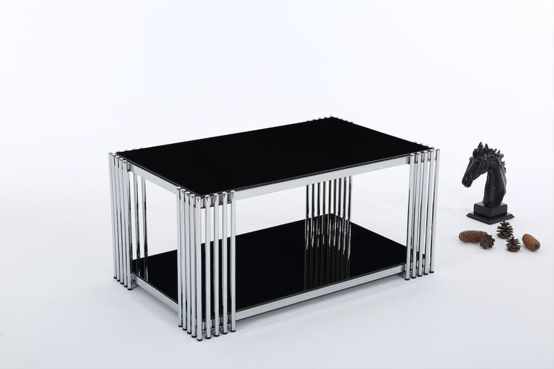 RIGA COFFEE TABLE BLACK OR WHITE