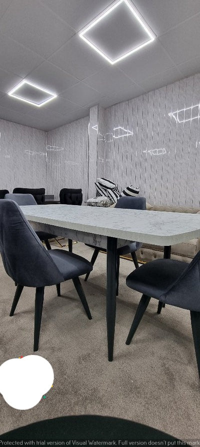 IRMAK EXTENDED DINING TABLE SET SALE