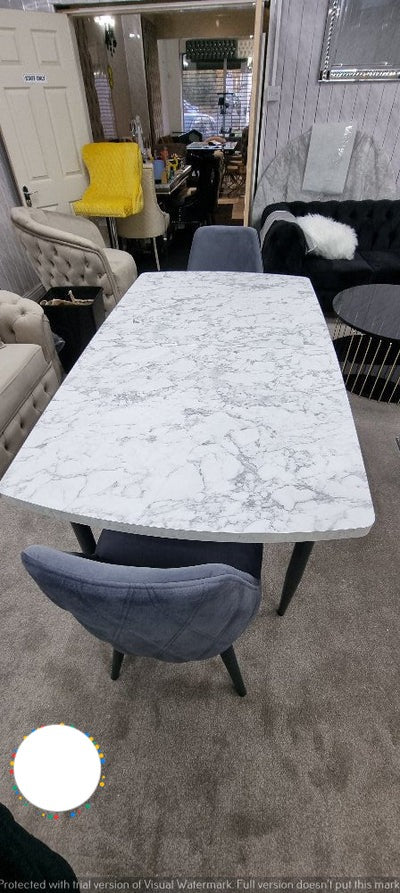 IRMAK EXTENDED DINING TABLE SET SALE