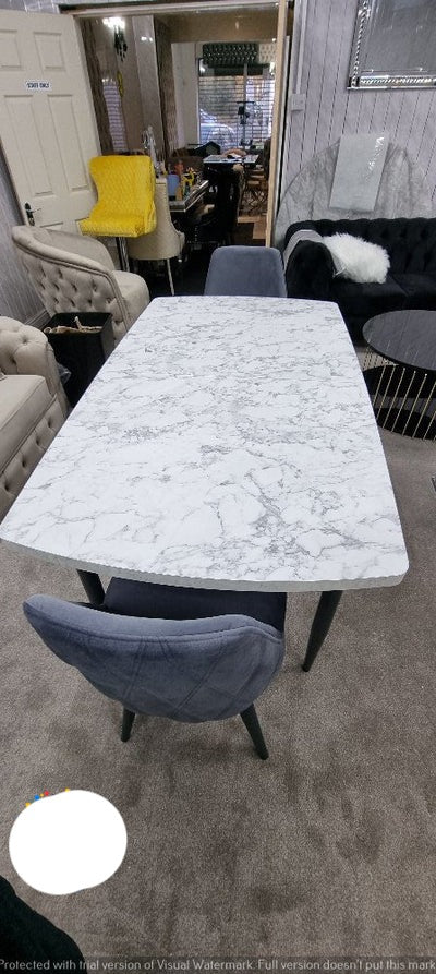 IRMAK EXTENDED DINING TABLE SET SALE
