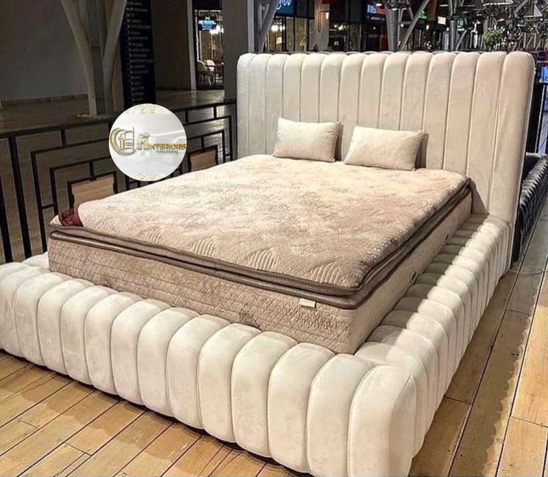 Genova Divan Ottoman Plush Velvet Bedframe