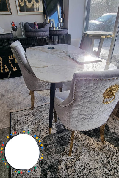 Venice Marble/Ceramic Dining Table 1.2 and 1.5m