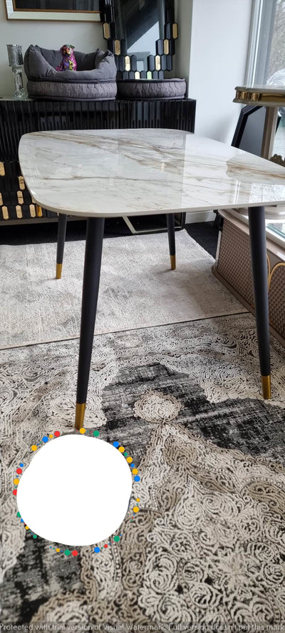 Venice Marble/Ceramic Dining Table 1.2 and 1.5m