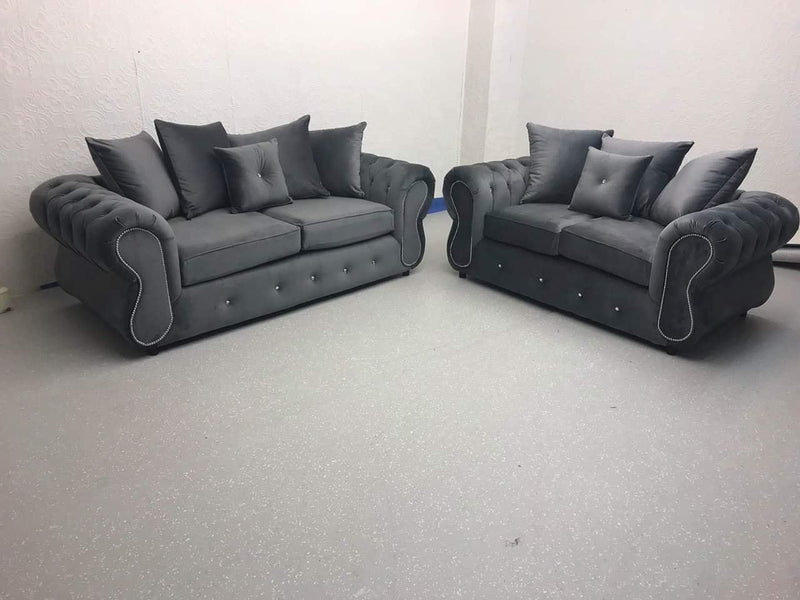 RINO FRENCH VELVET SOFA RANGE