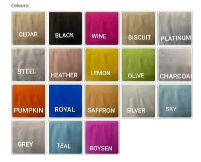 LOUISIANA FRENCH VELVET U CORNER SOFA RANGE