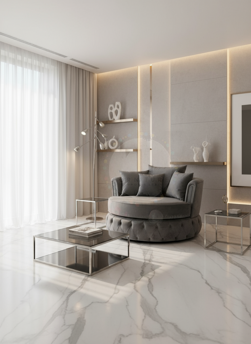 Grey sofa deals and cuddle chair