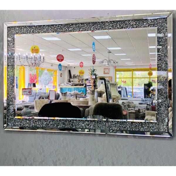 Crushed Diamond Wall Mirror 80/120