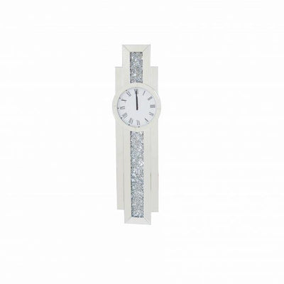 Crushed Diamond Hanging Clock