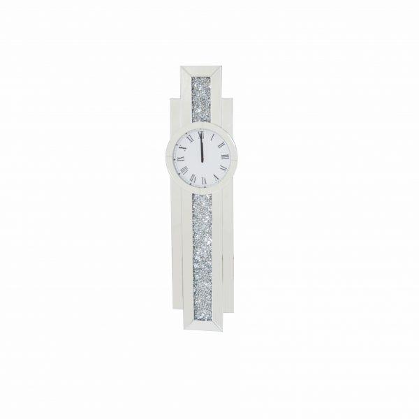 Crushed Diamond Hanging Clock