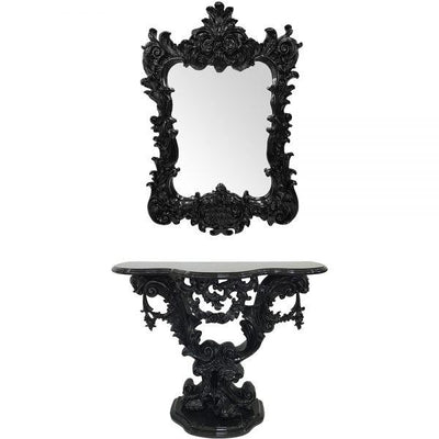 Italian Luxury Console Set Black