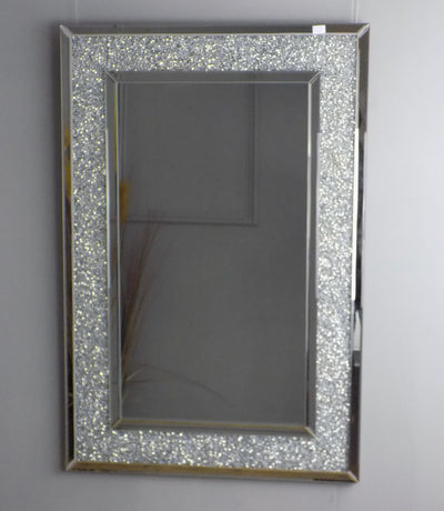 Gatsby Full Crystal Framed Mirror 80 x 120cm