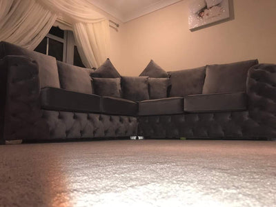 Ashton Premium French Velvet Sofa Range