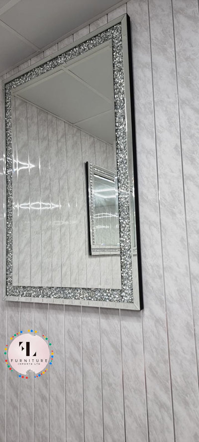 Crushed Diamond Wall Mirror 80/120