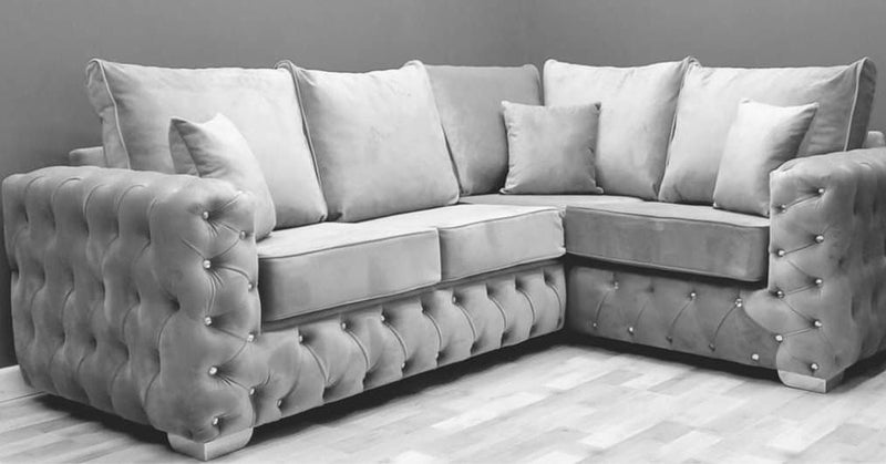 Ashton Premium French Velvet Sofa Range