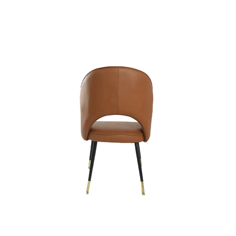 Venice PU Tan Dining Chair