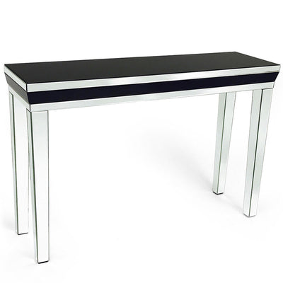 London Black Console Table Without