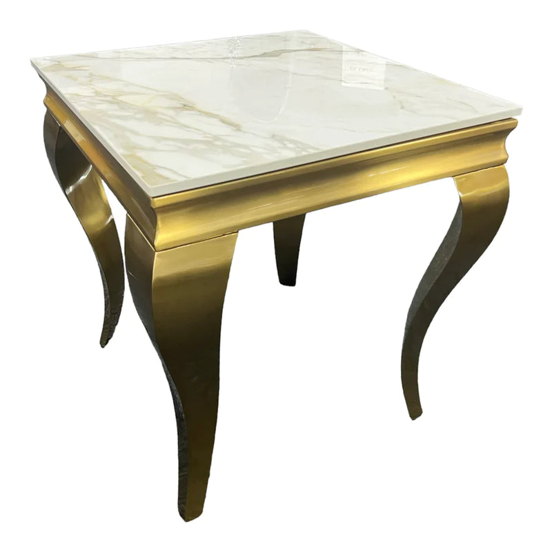 Lewis Gold Lamp Table